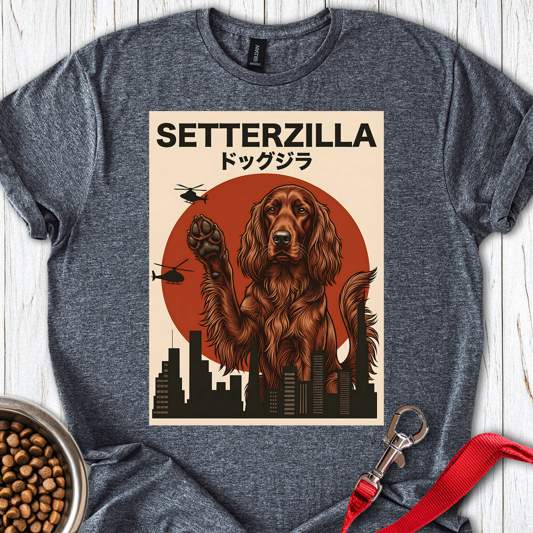 Irish Setter Setterzilla — Dark Heather