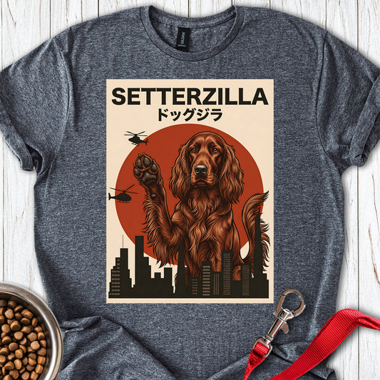 Irish Setter Setterzilla — Dark Heather