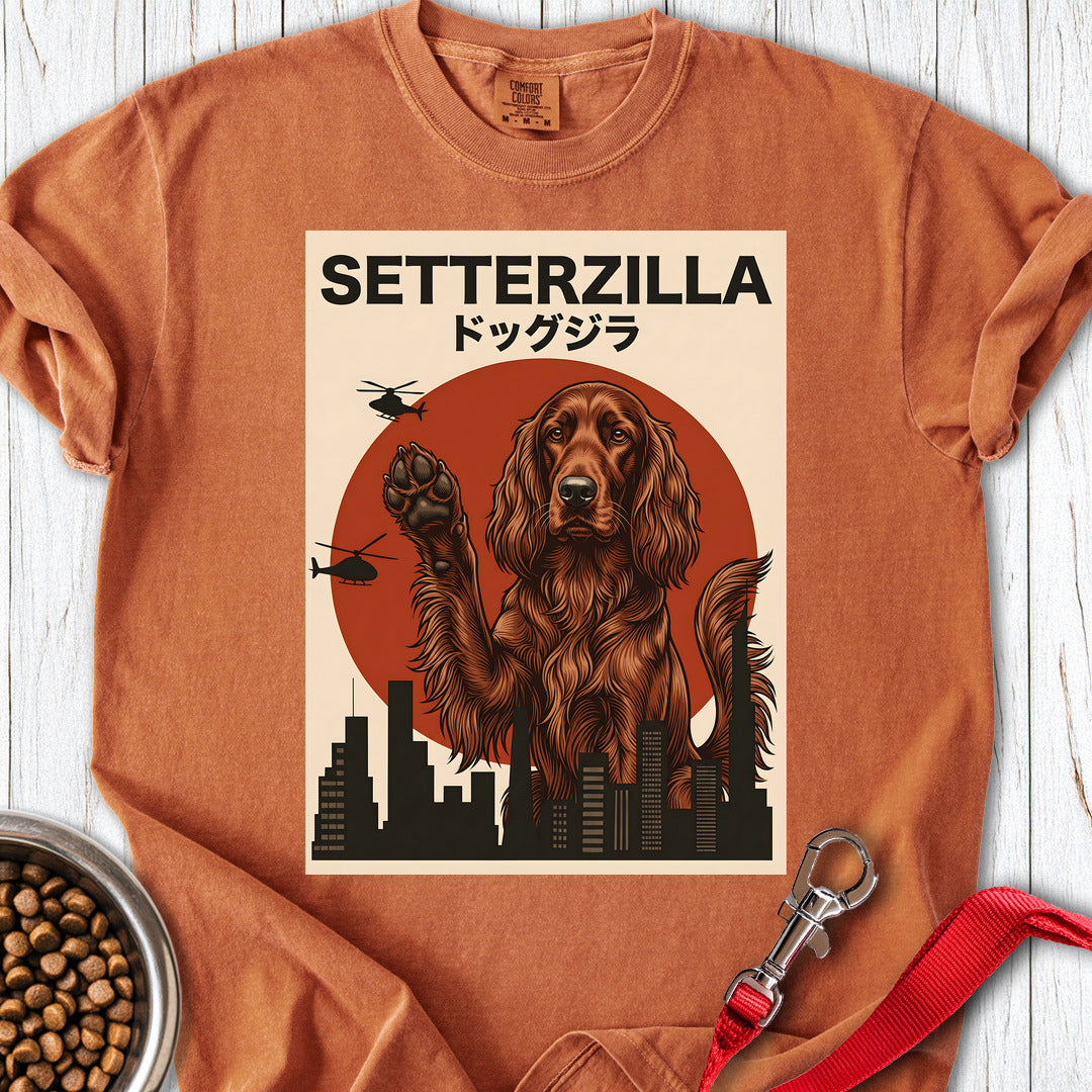 Irish Setter Setterzilla Premium Tee — Yam