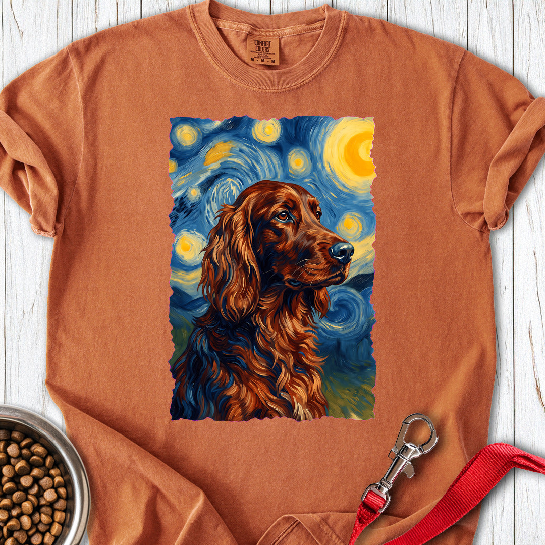 Irish Setter Van Gogh Premium Tee — Yam