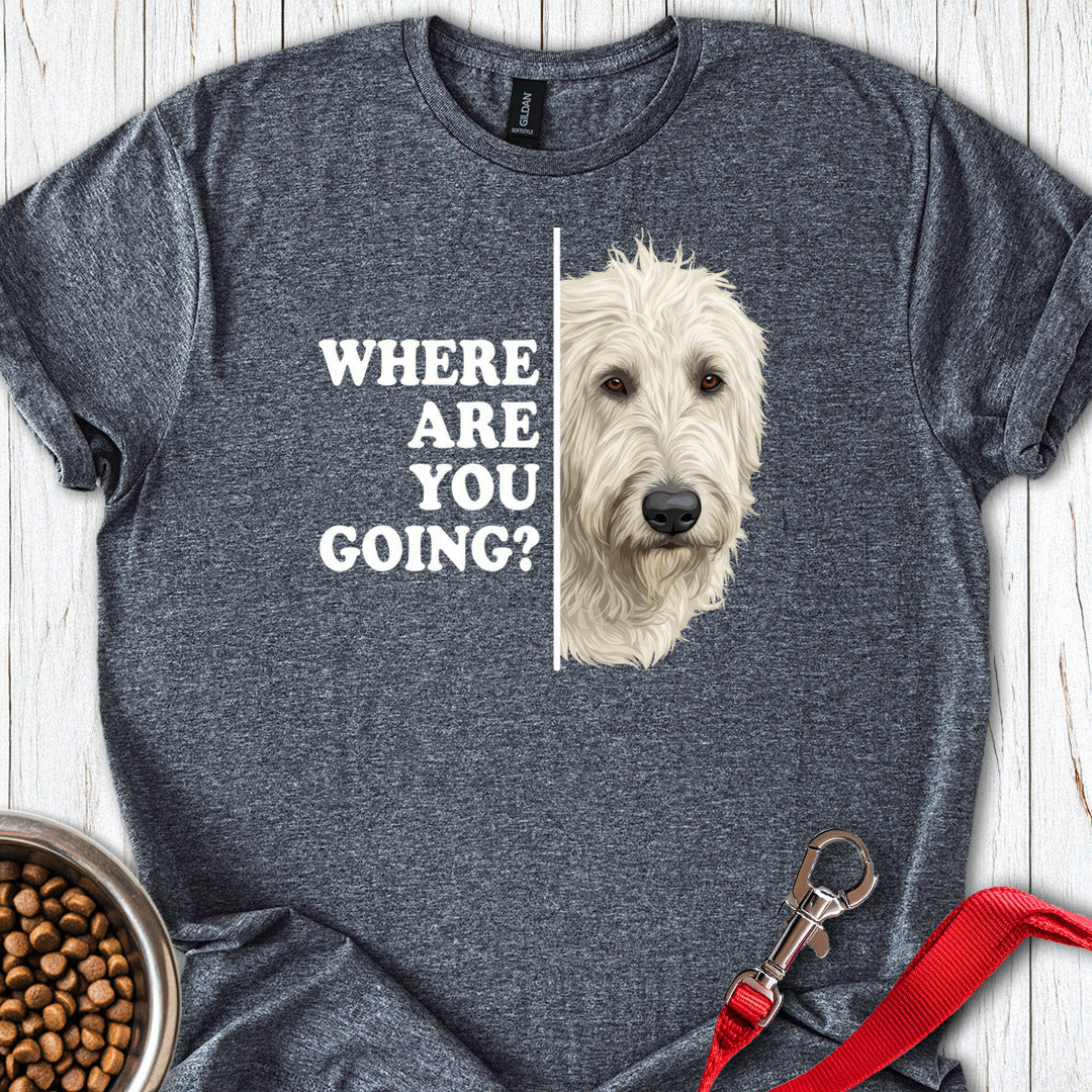 Irish Wolfhound Alert Dark Heather