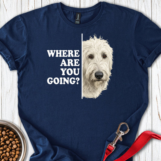 Irish Wolfhound Alert Navy