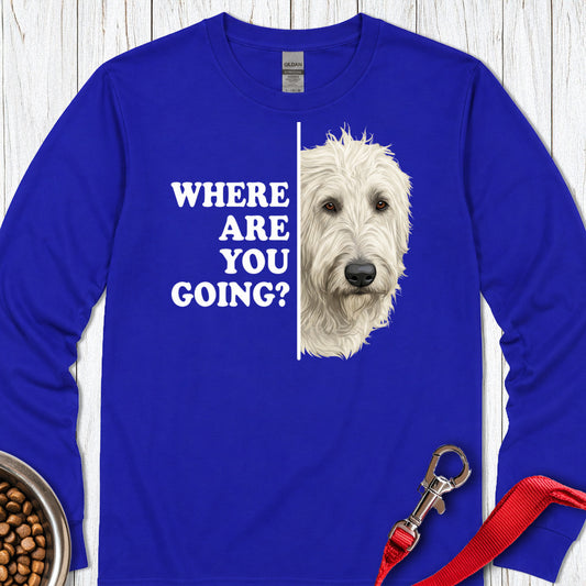 Irish Wolfhound Alert Long Sleeve — Royal