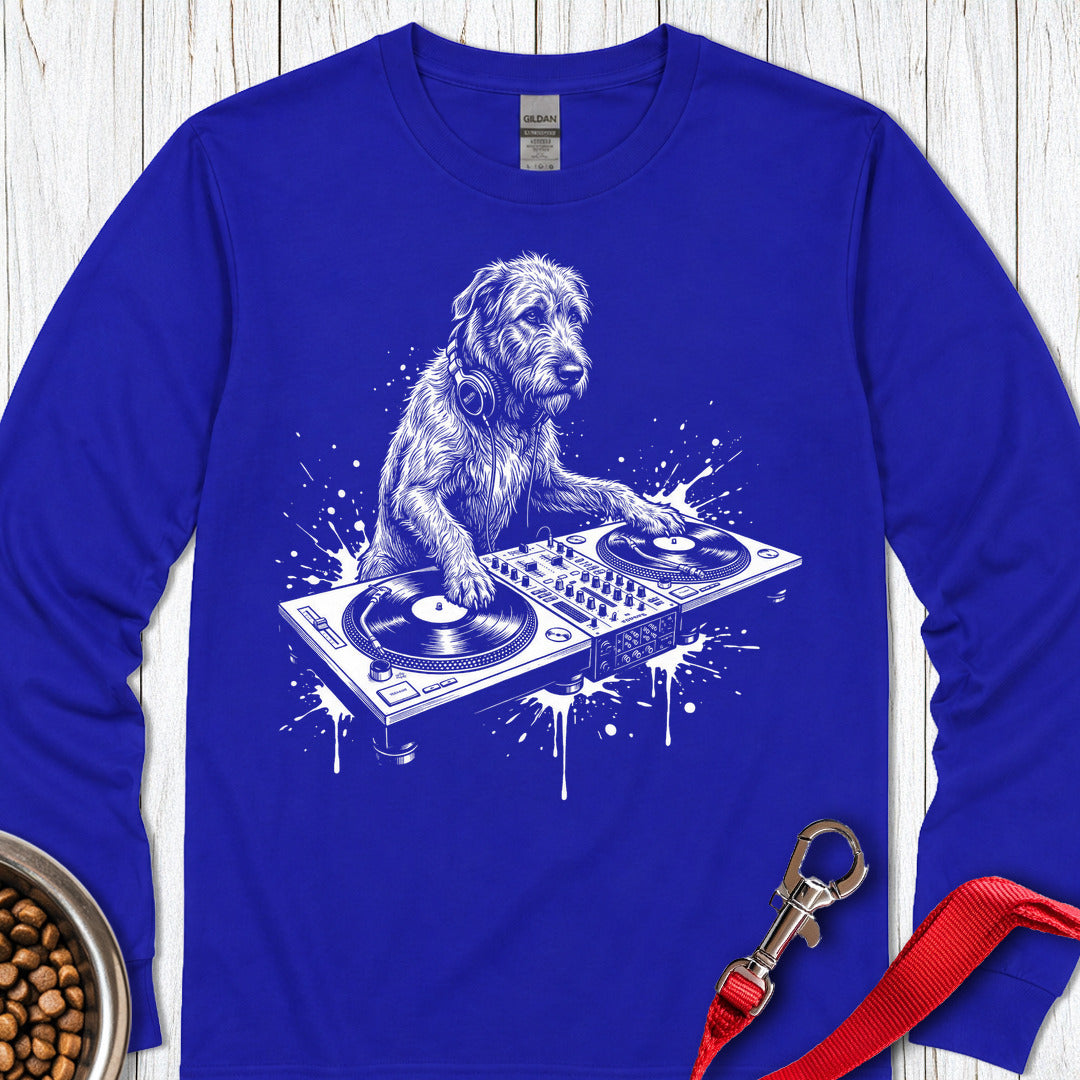 Irish Wolfhound DJ Long Sleeve — Royal