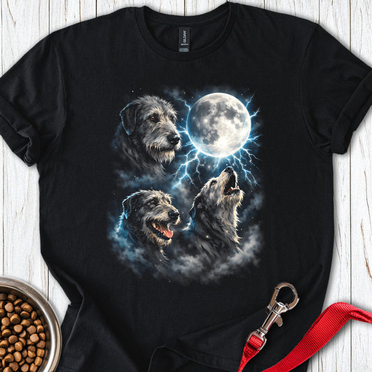Irish Wolfhound Moon Black