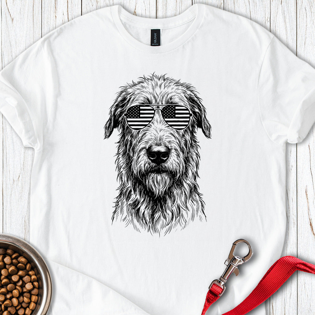 Irish Wolfhound USA White
