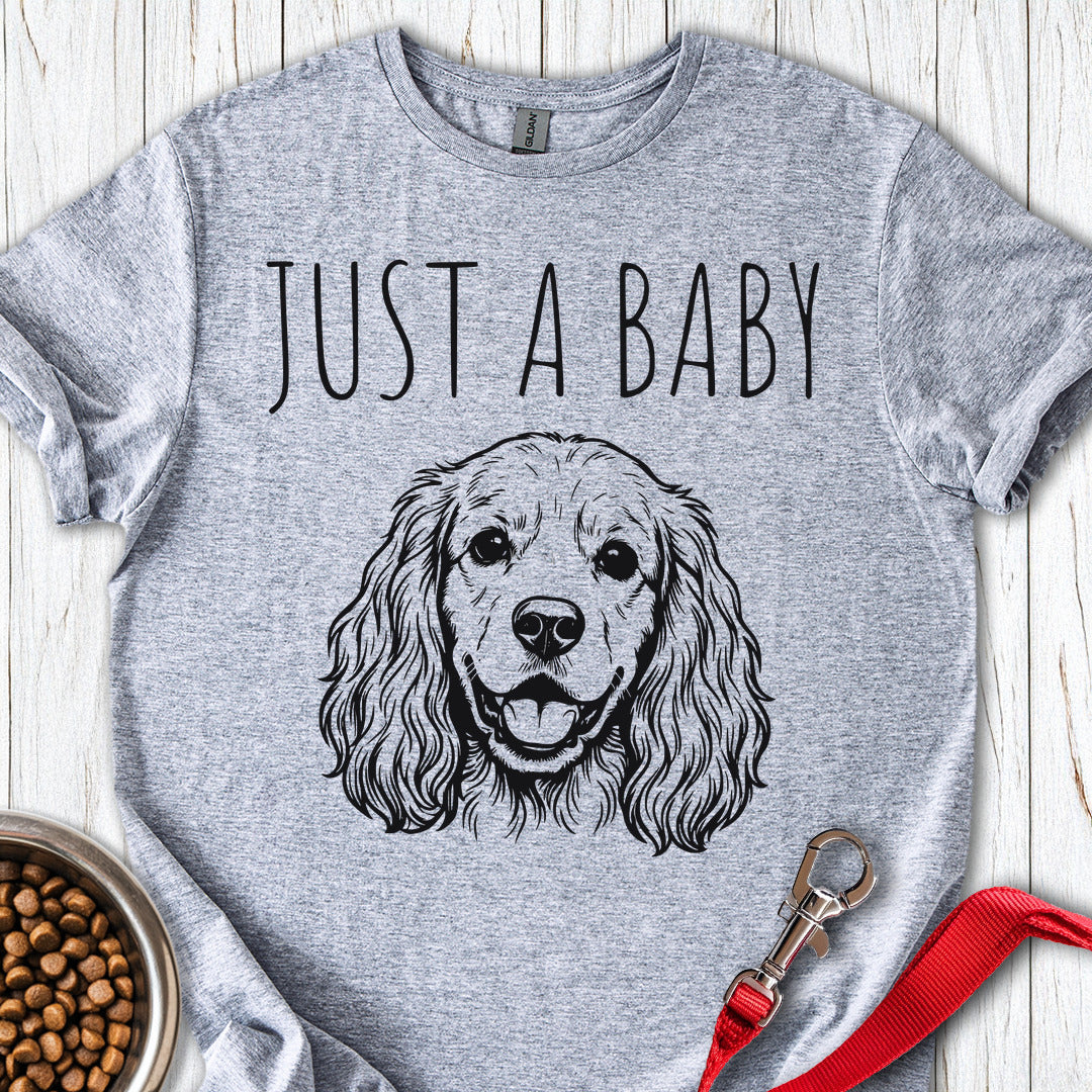 Just a Baby Cocker Spaniel Sport Grey