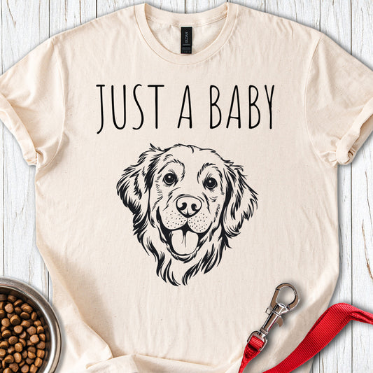Just a Baby Golden Retriever Natural