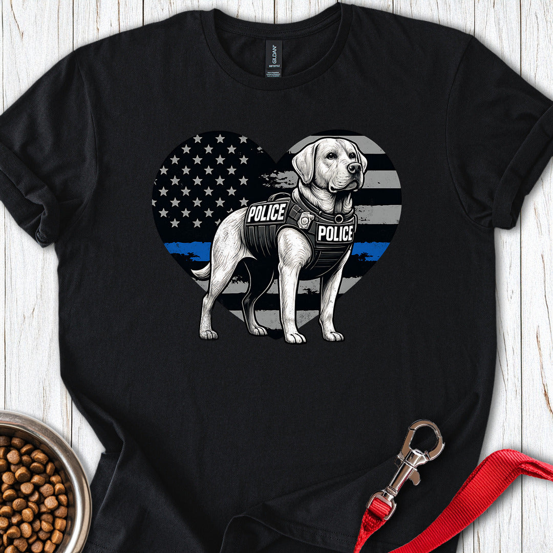 K9 Labrador Police Black