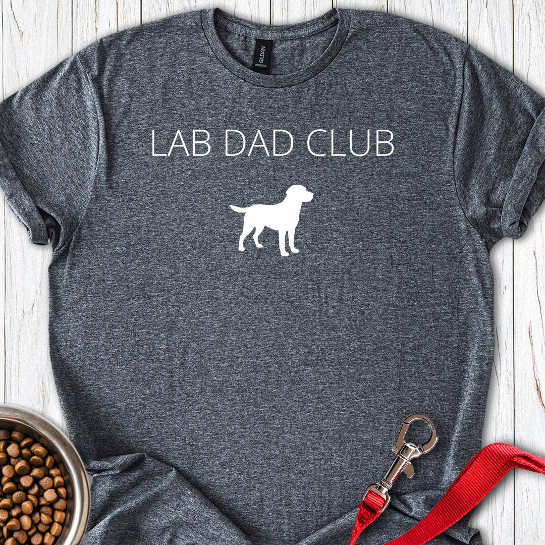 Lab Dad Club Dark Heather