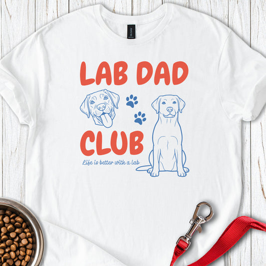 Lab Dad Club White