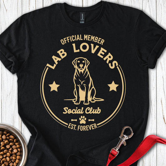 Lab Lovers Social Club Black