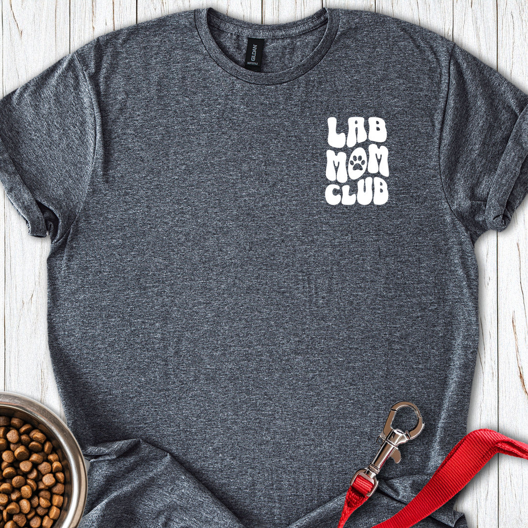 Lab Mom Club Dark Heather