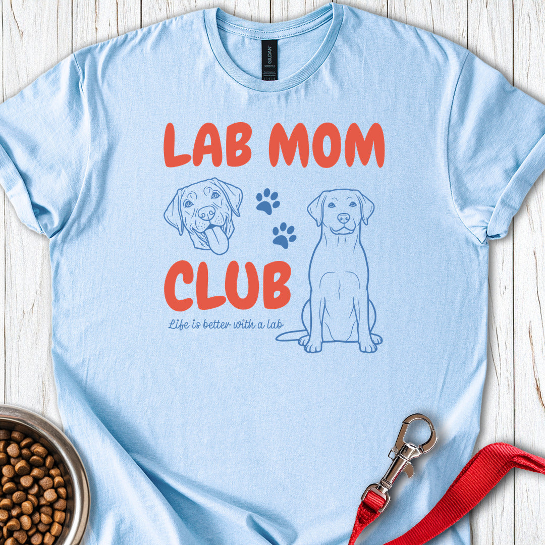 Lab Mom Club Light Blue