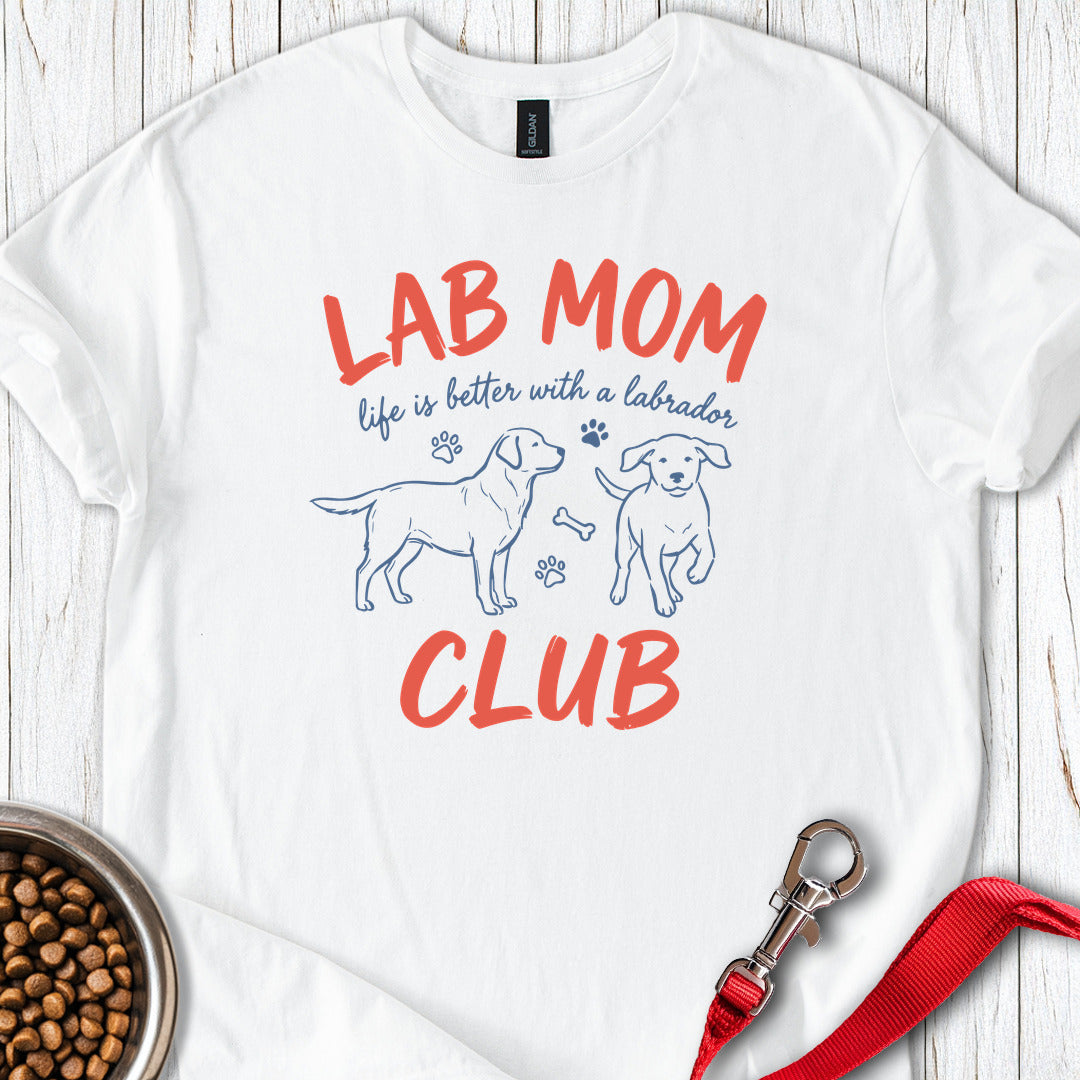 Lab Mom Club White