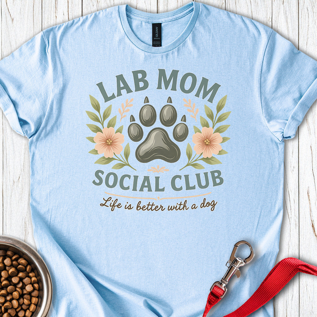 Lab Mom Social Club Light Blue
