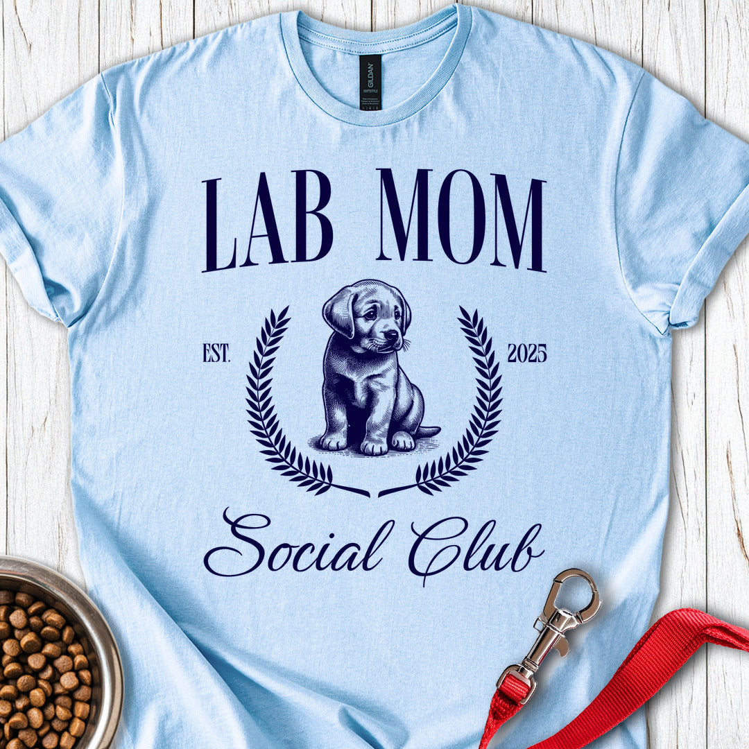Lab Mom Social Club Light Blue