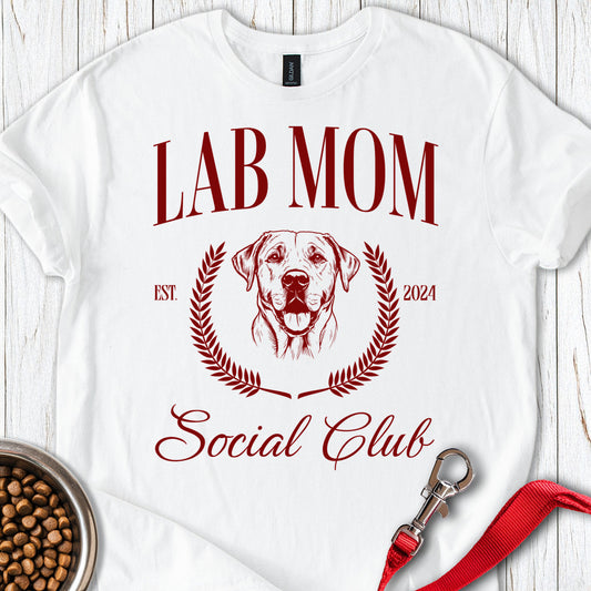 Lab Mom Social Club White