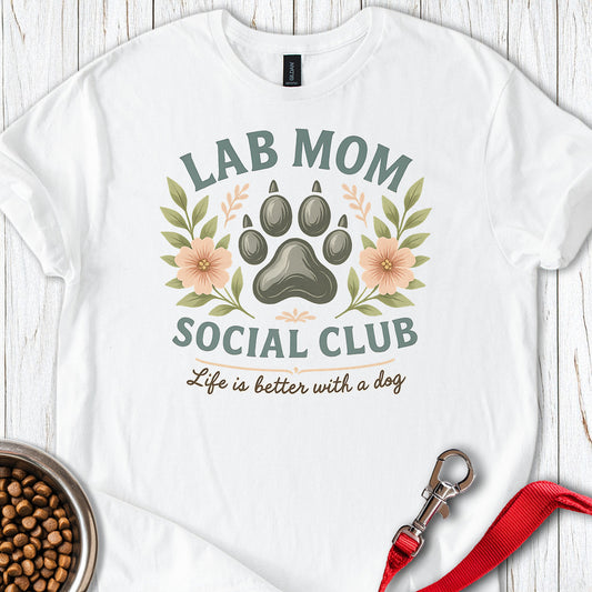Lab Mom Social Club White