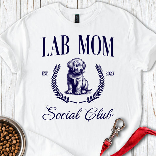 Lab Mom Social Club White
