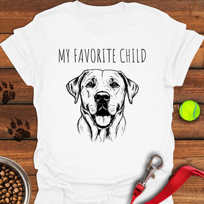 My Favorite Child Labrador T-Shirt White