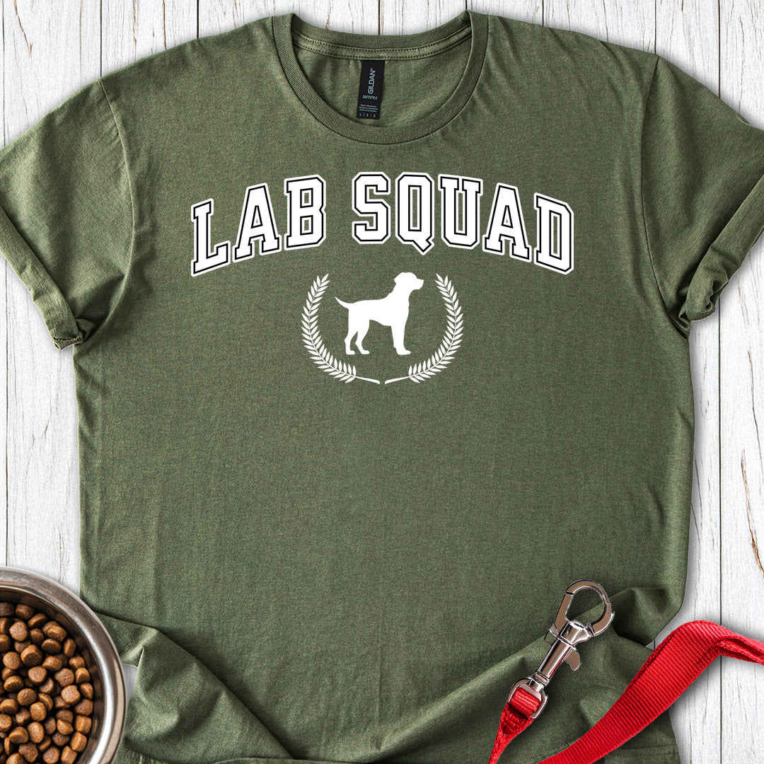 Lab Squad College Military Green