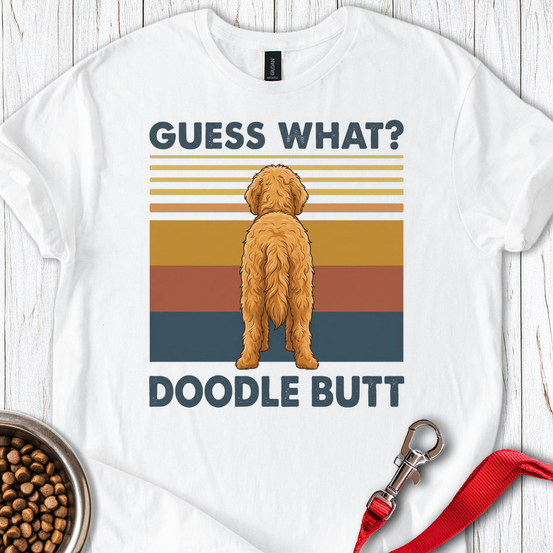 Labradoodle Butt White