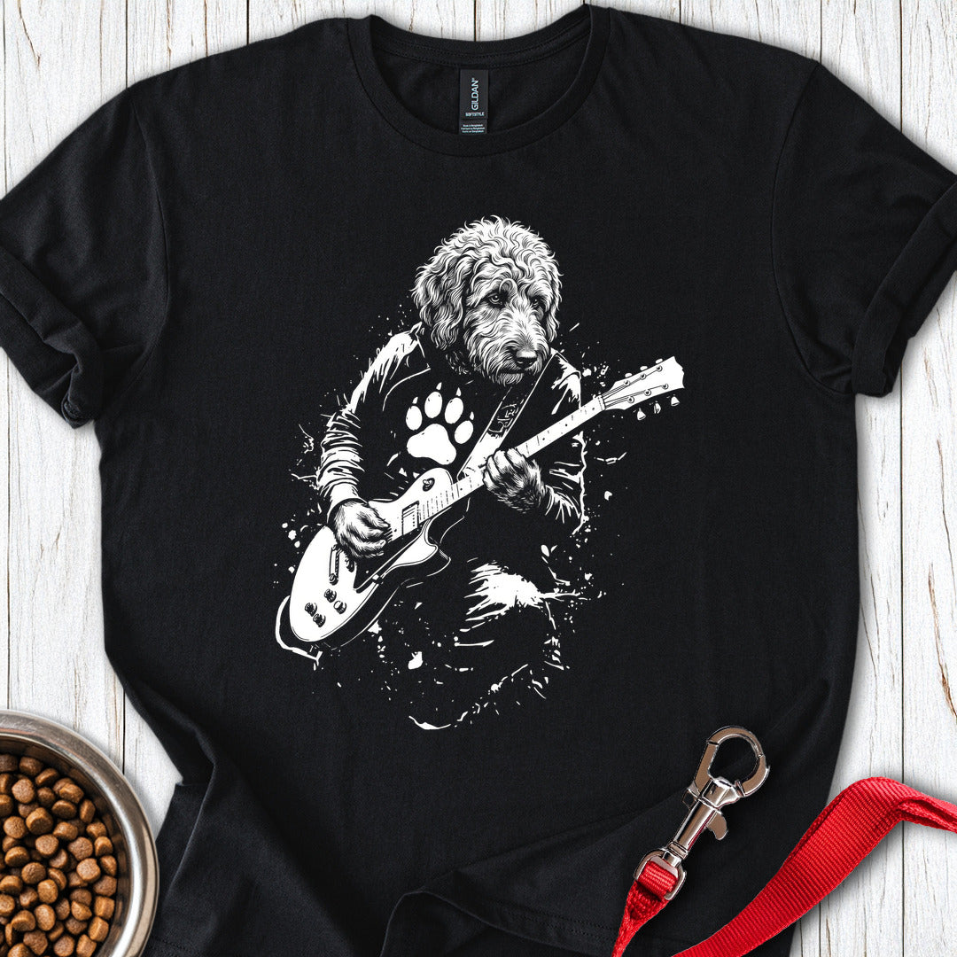 Labradoodle Guitar Black