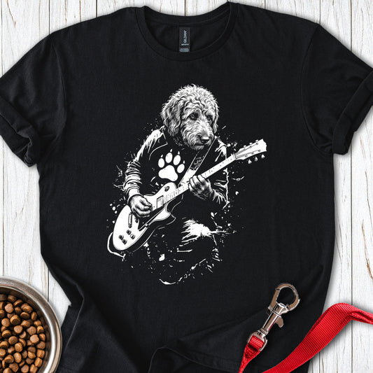 Labradoodle Guitar Black