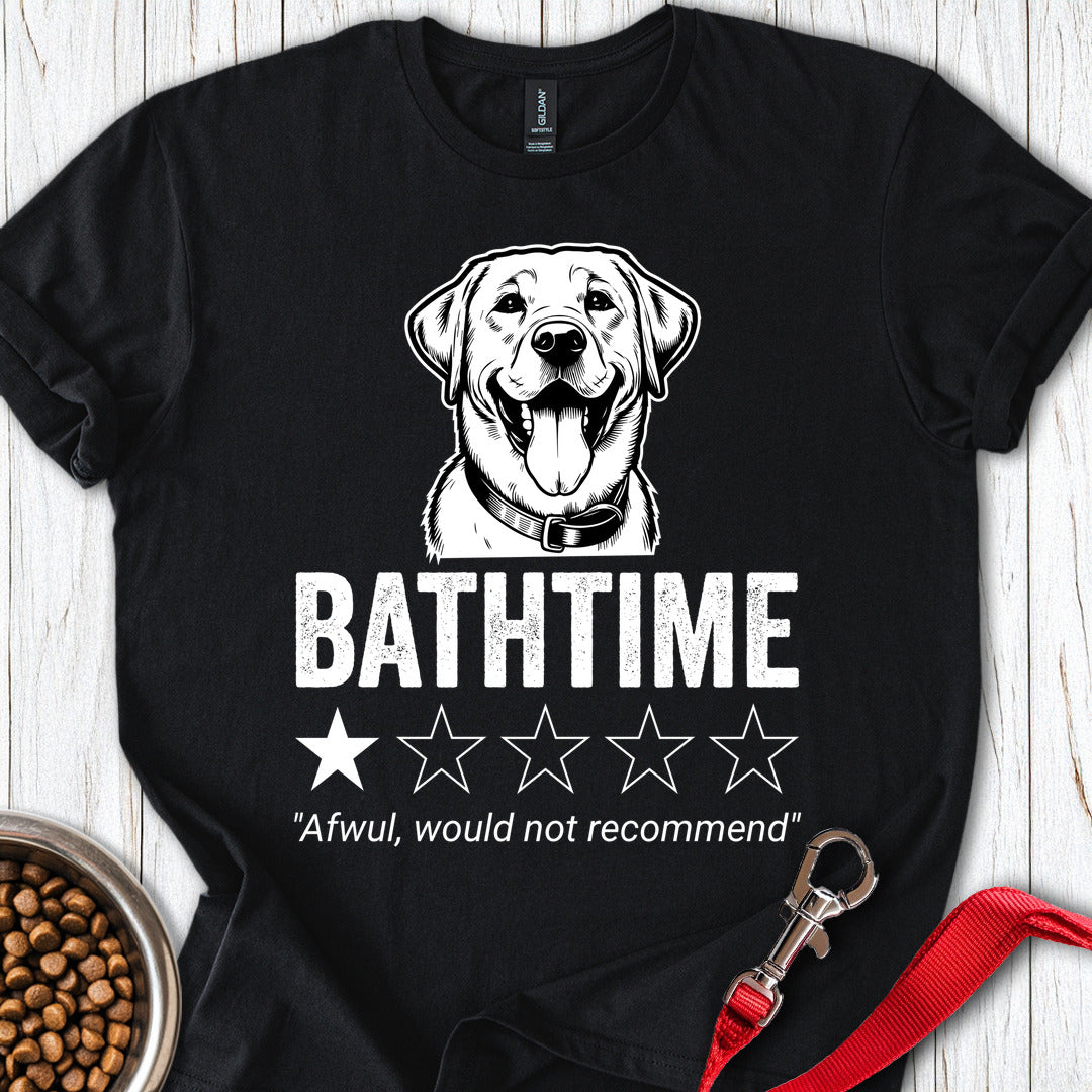 Labrador Bathtime Review Black