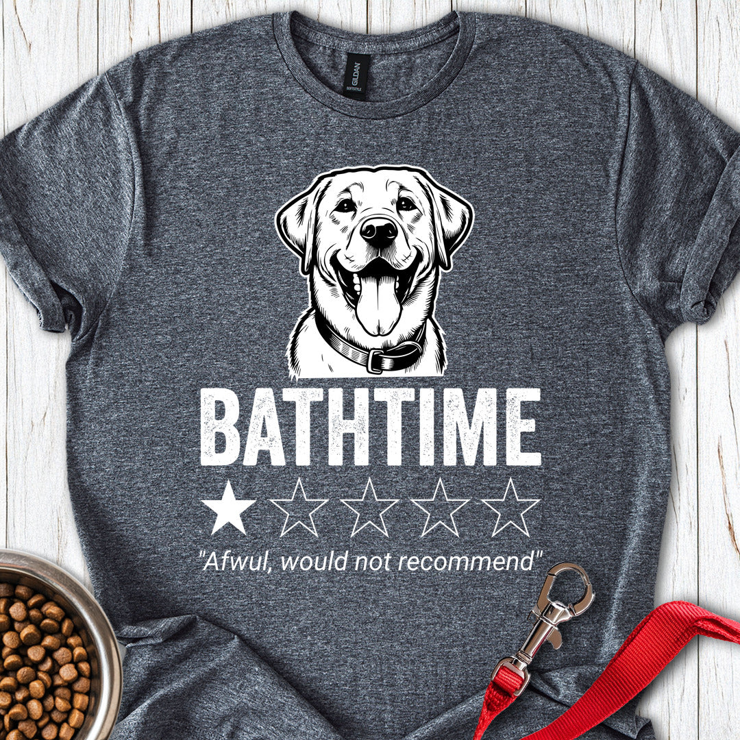 Labrador Bathtime Review Dark Heather