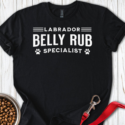 Labrador Belly Rub Specialist Black