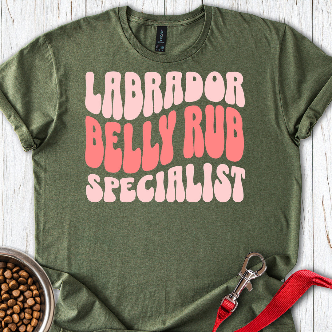 Labrador Belly Rub Specialist Military Green