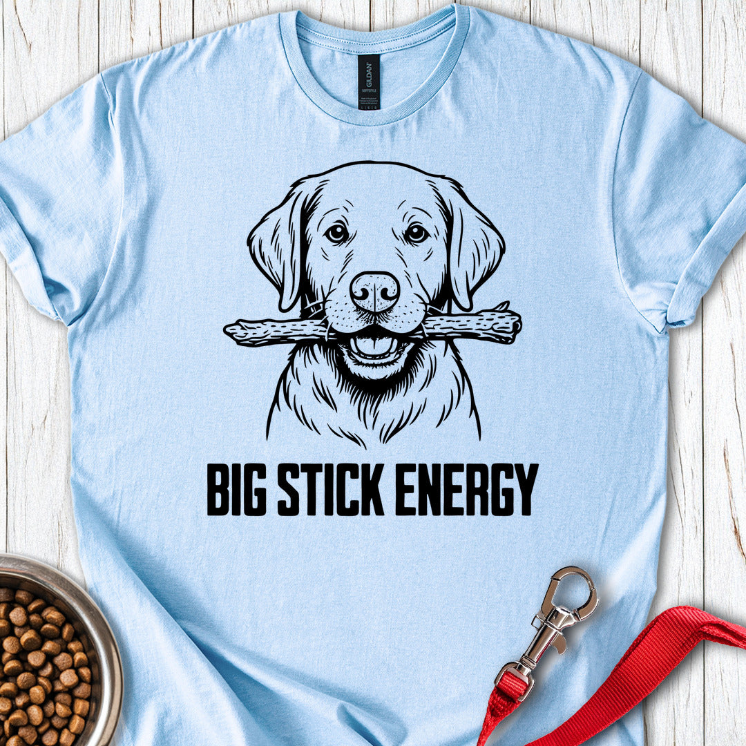 Labrador Big Stick Energy Light Blue