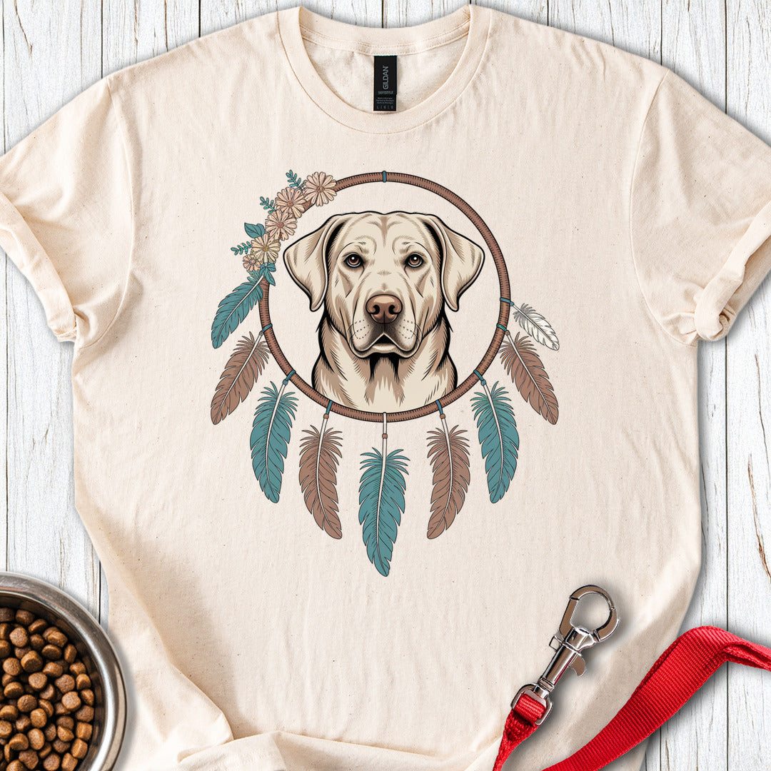 Labrador Boho Dreamcatcher Natural