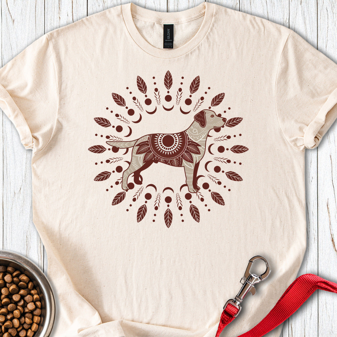 Labrador Boho Mandala Natural