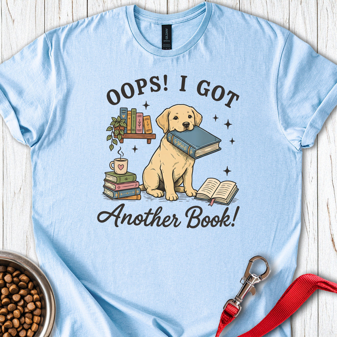 Labrador Book Lover Light Blue
