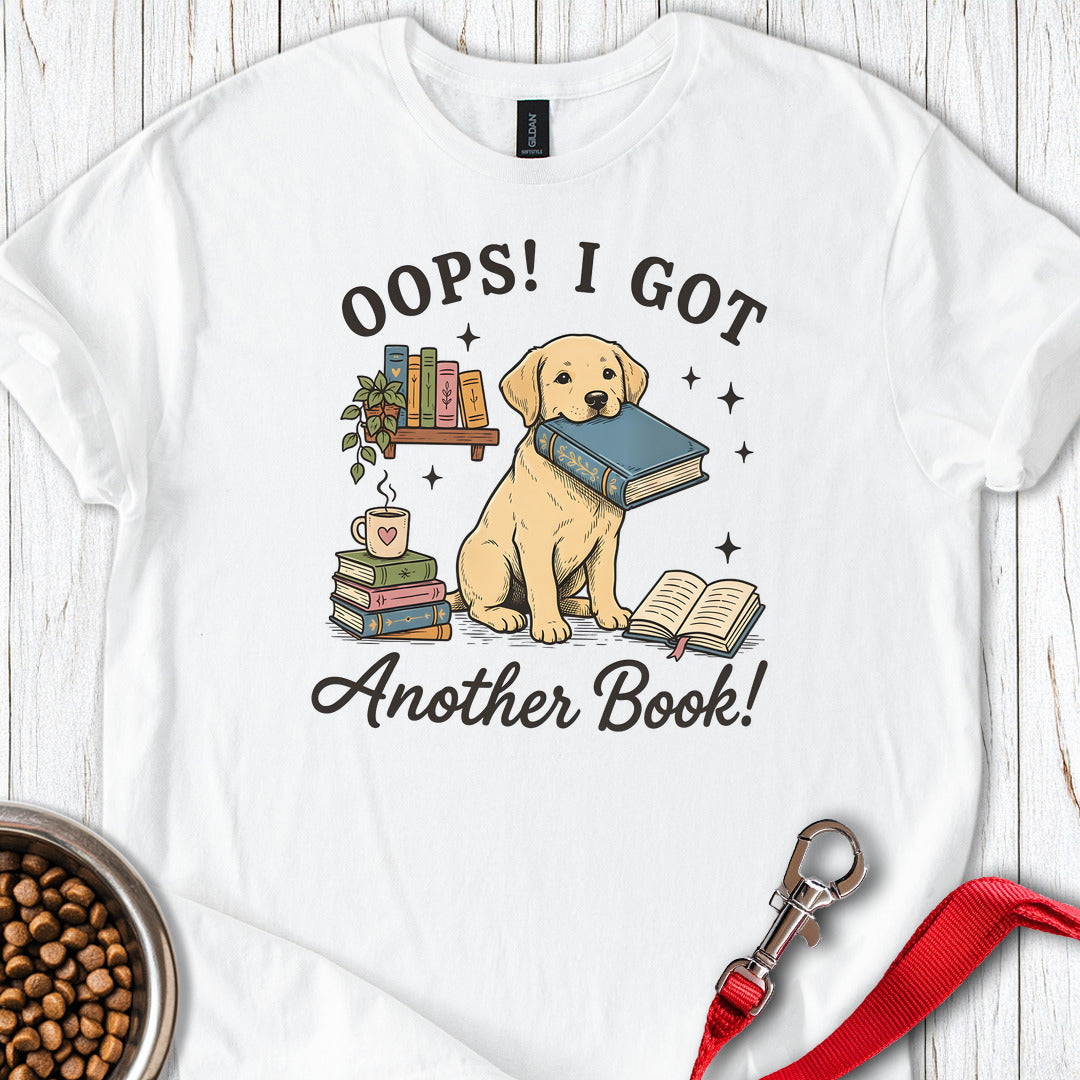 Labrador Book Lover White