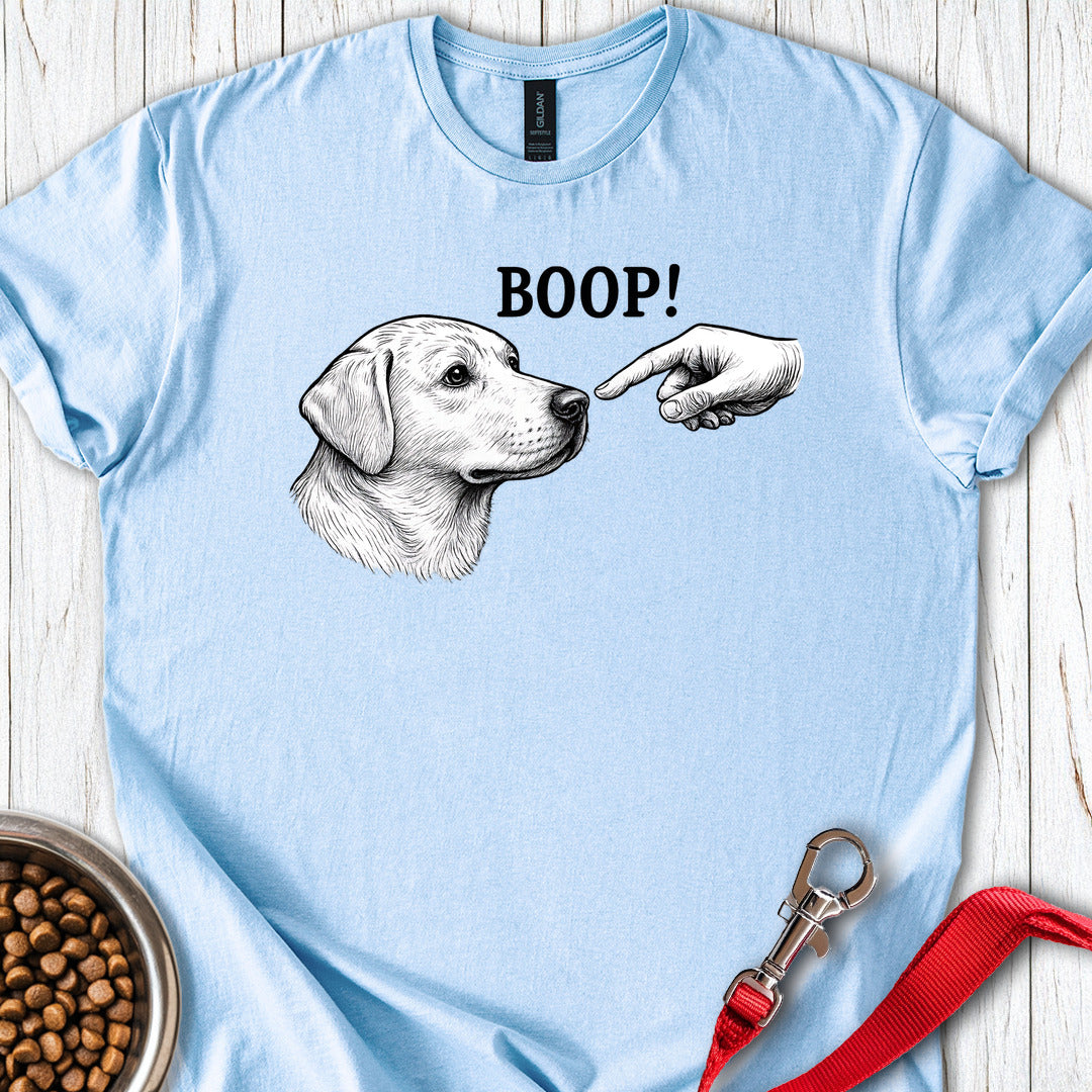 Labrador Boop Light Blue