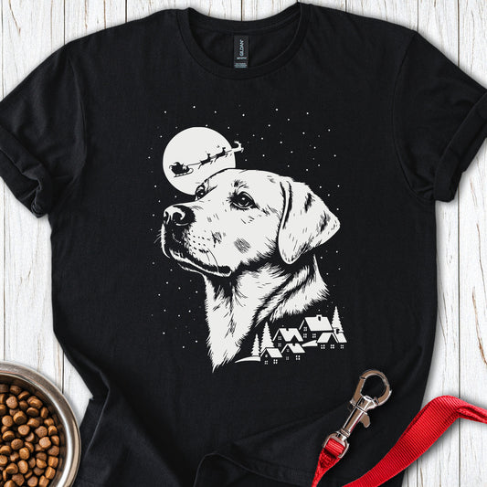 Labrador Christmas Black