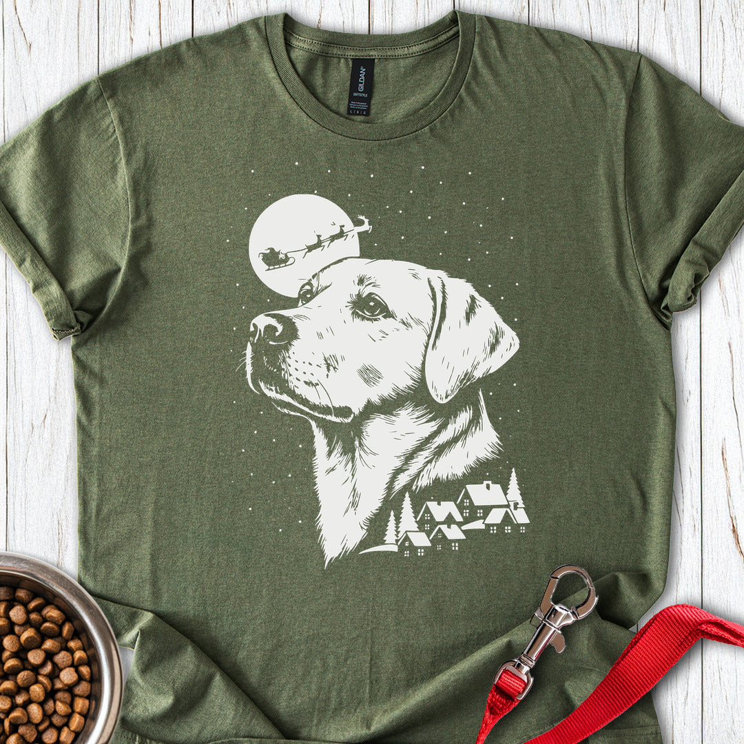Labrador Christmas Military Green