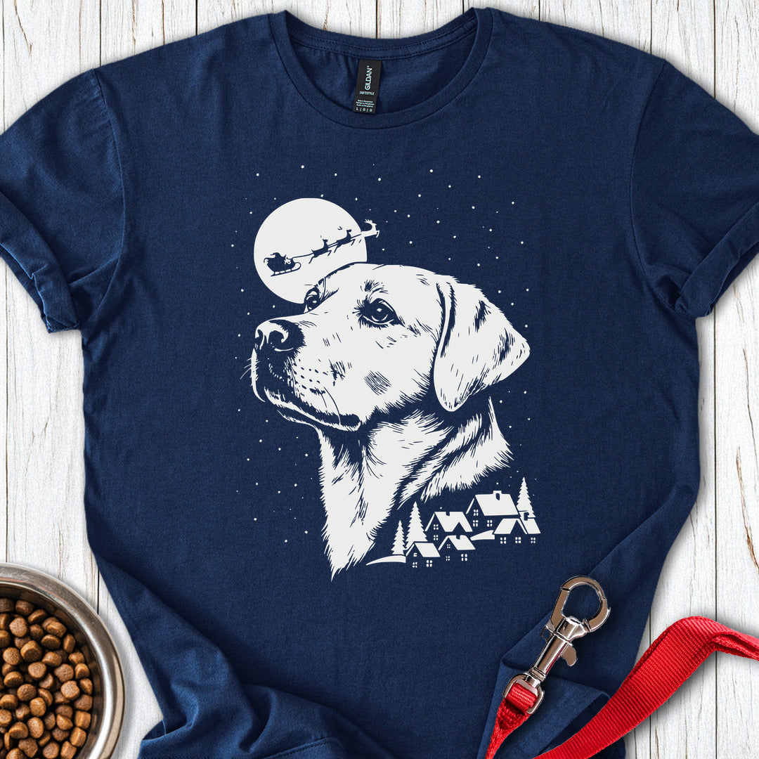 Labrador Christmas Navy