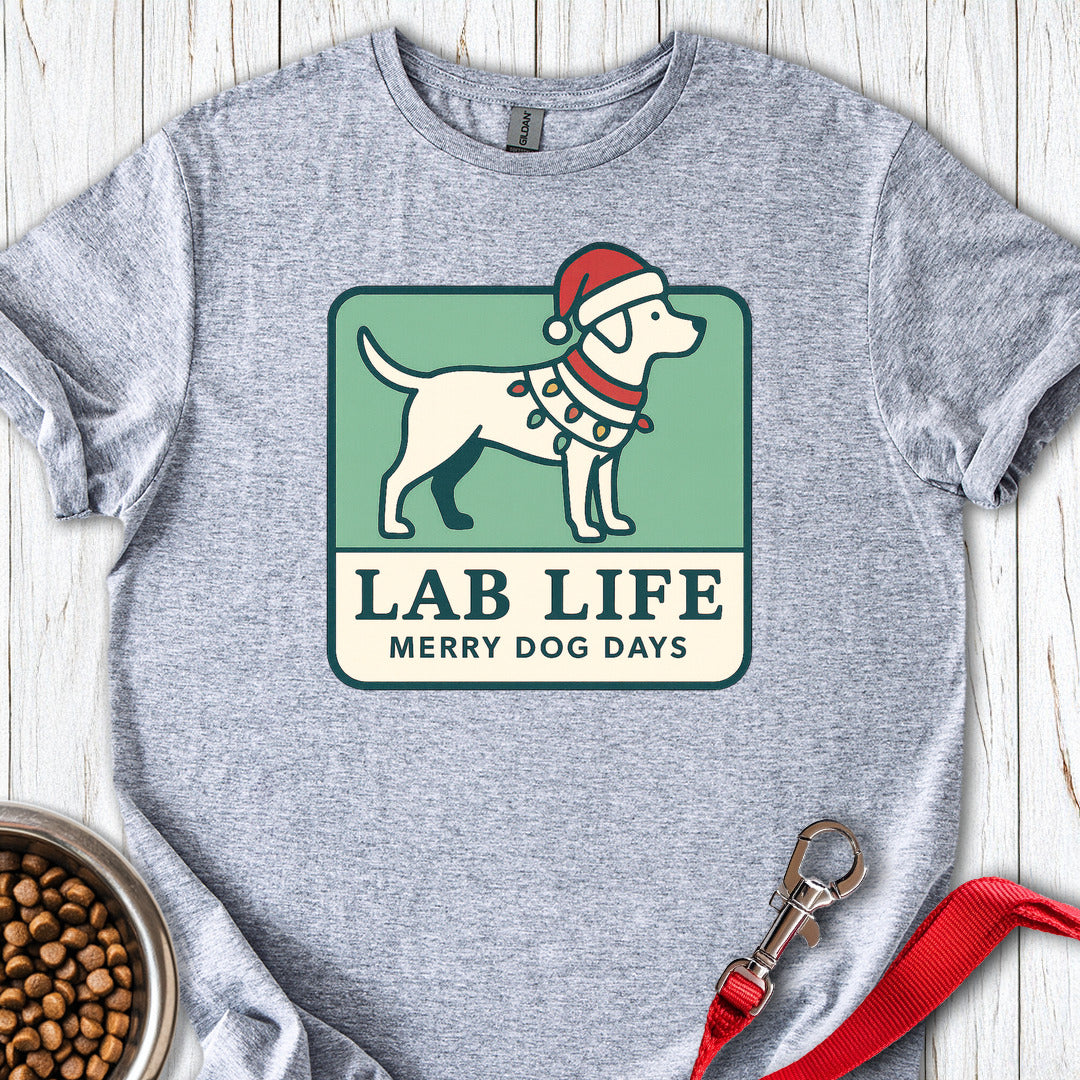 Labrador Christmas Sport Grey