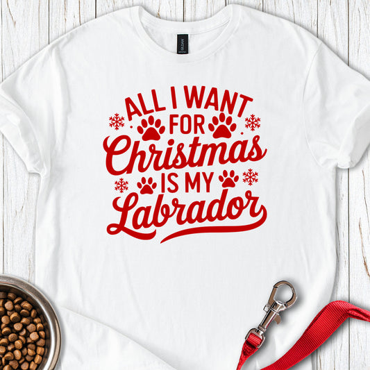 Labrador Christmas White