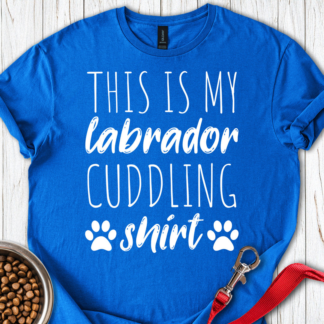 Labrador Cuddling Royal