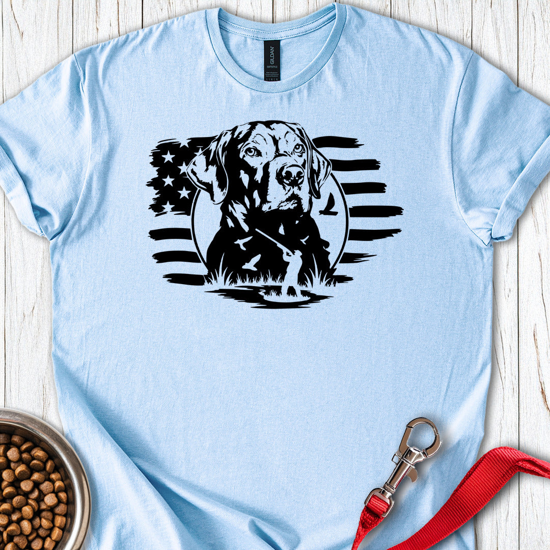 Labrador Duck Hunting Light Blue