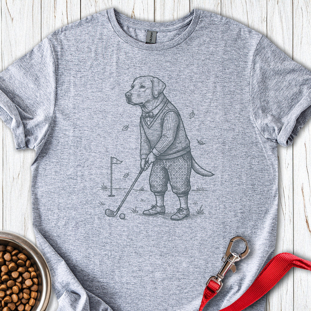 Labrador Golfer Sport Grey