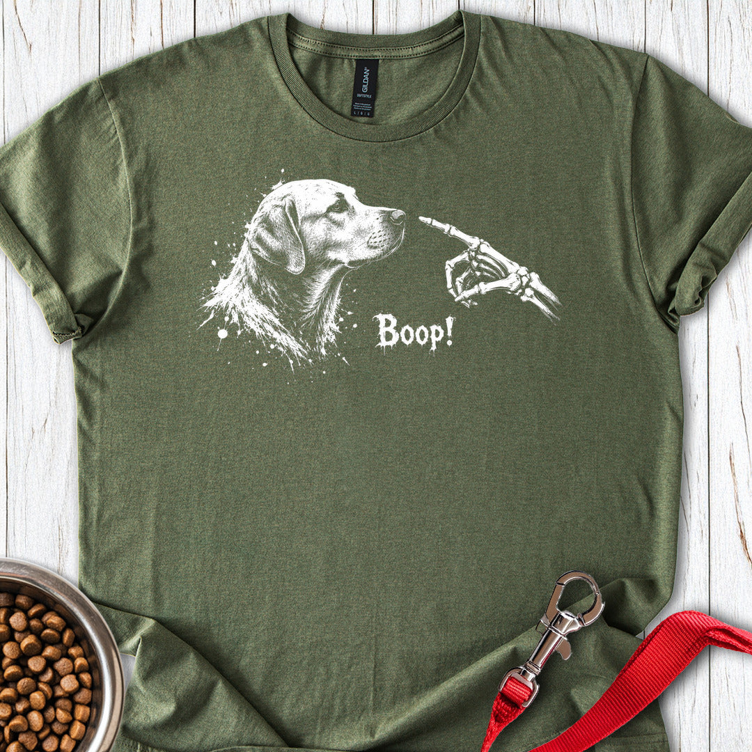 Labrador Halloween Boop Military Green