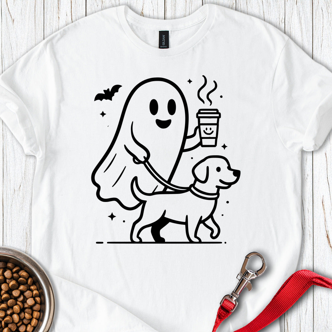 Labrador Halloween Ghost White