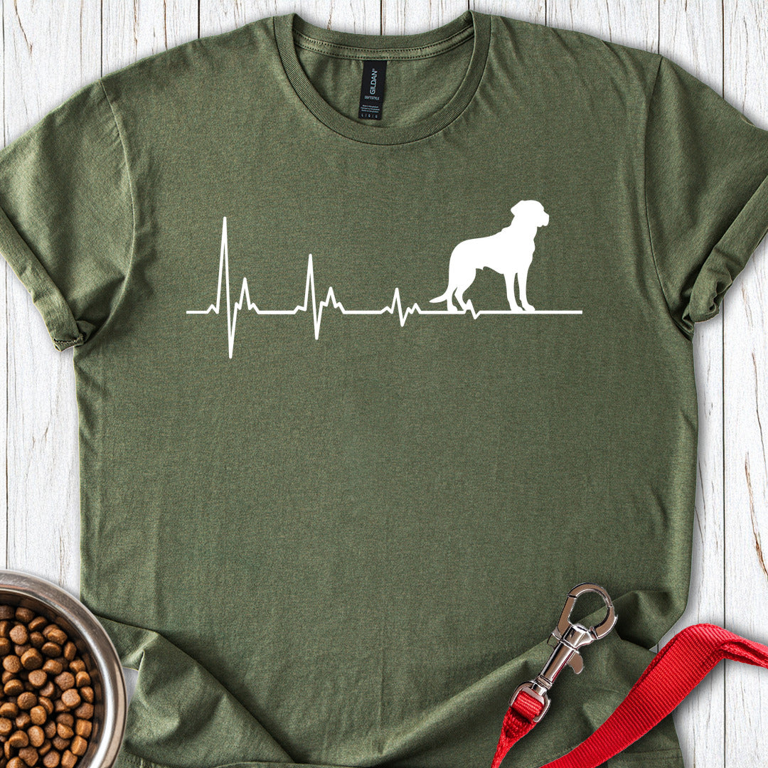 Labrador Heartbeat Military Green
